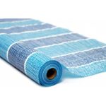 Blue/White PE Canvas Tarpaulin (Ready-made)